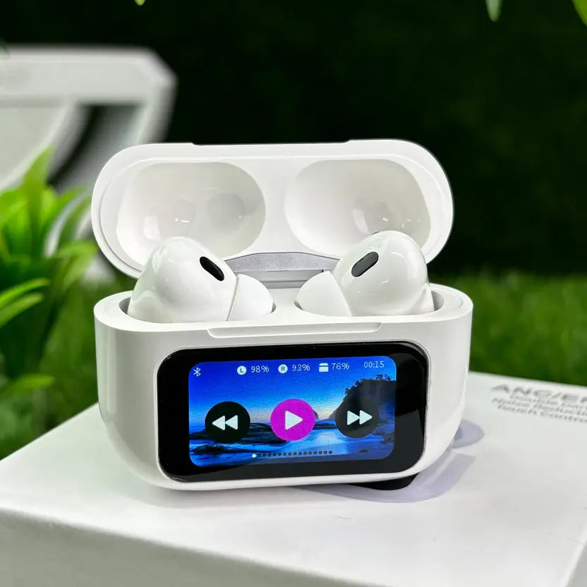 Airpods with LCD Display