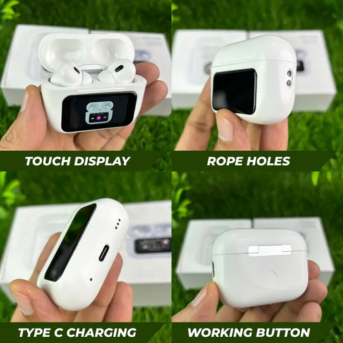 Airpods with LCD Display